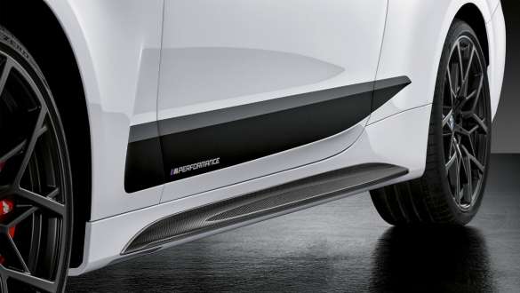 M Performance side skirt extension in carbon fibre BMW 4 Series Convertible M Performance side skirt extension in carbon fibre BMW 4 Series Convertible G23 2020