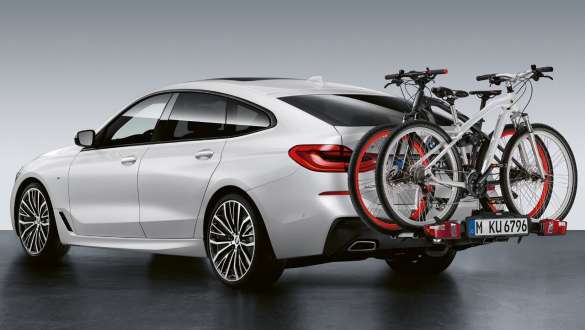 BMW rear bike rack Pro 2.0 BMW 6 Series Gran Turismo G32 2020 BMW rear bike rack Pro 2.0 BMW 6 Series Gran Turismo G32 2020 close up
