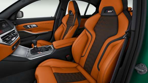 M Sport seats BMW M3 Sedan G80 2020 BMW M3 Sedan G80 2020 M Sport seats interior