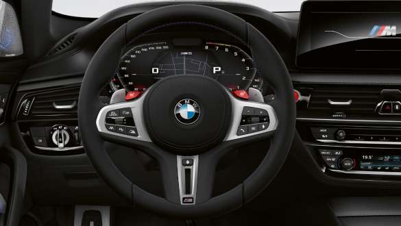 M leather steering wheel BMW M5 Competition F90 LCI Facelift 2020 cockpit M leather steering wheel BMW M5 Competition F90 LCI Facelift 2020 cockpit
