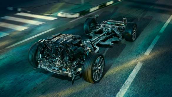 LOREM IPSUM. BMW M850i xDrive Coupé with Adaptive M suspension.