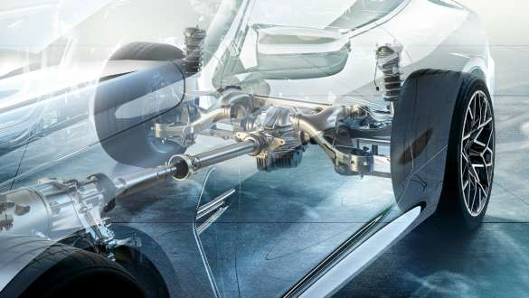 Adaptive M suspension. BMW M8 Competition Coupé with Adaptive M suspension.