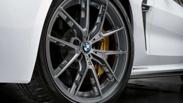 20" M Performance forged wheel Y-spoke 863 M Ferric Grey matt M Performance Parts BMW M8 Coupé F92 LCI Facelift 2022 20" M Performance forged wheel Y-spoke 863 M Ferric Grey matt M Performance Parts BMW M8 Coupé F92 LCI Facelift 2022