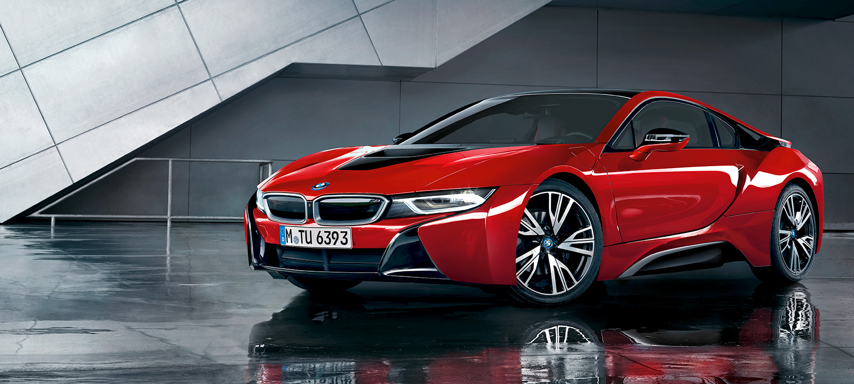 The BMW i8 Protonic Red Edition The BMW i8 Protonic Red Edition
