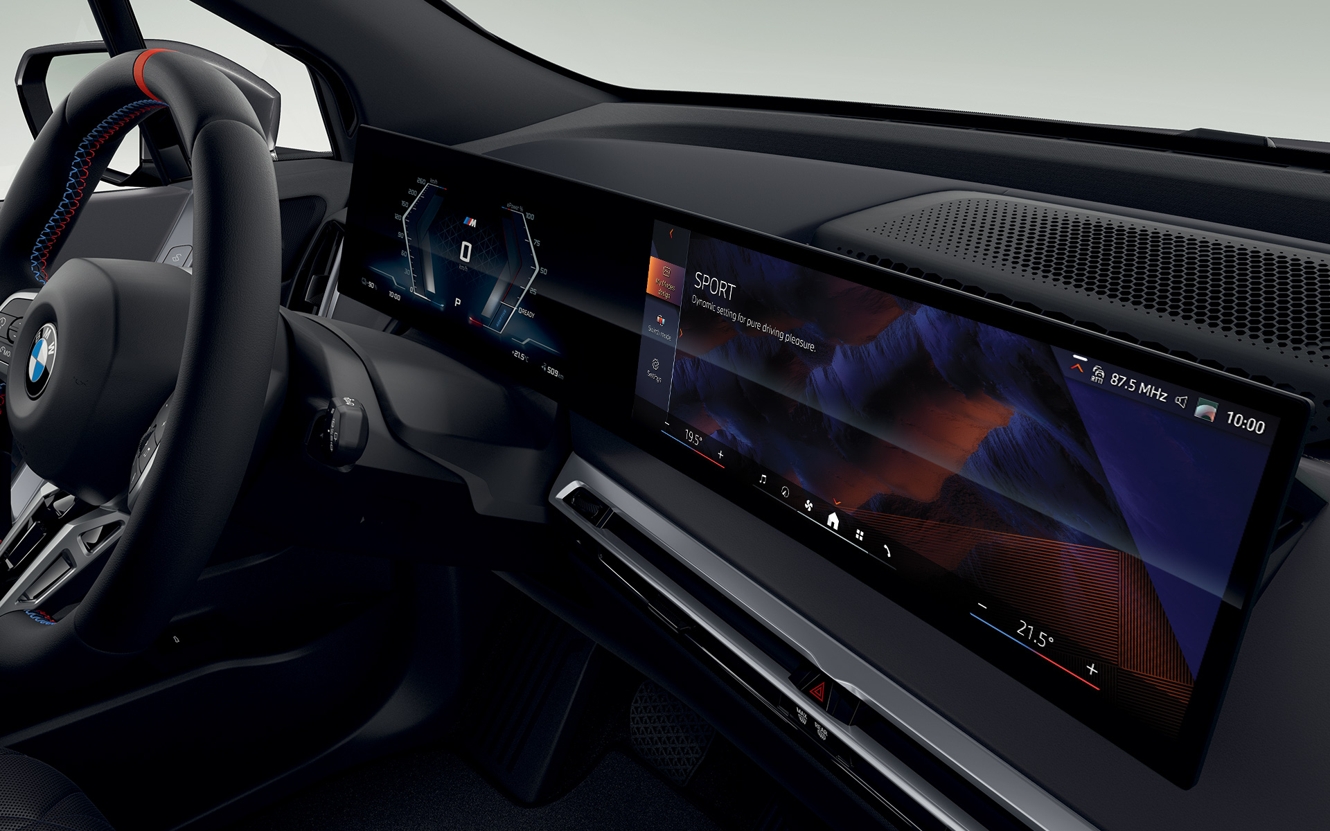BMW Curved Display BMW iX M60 i20 2022 electric SUV BMW iX M60 i20 2022 electric SUV BMW Curved Display interior