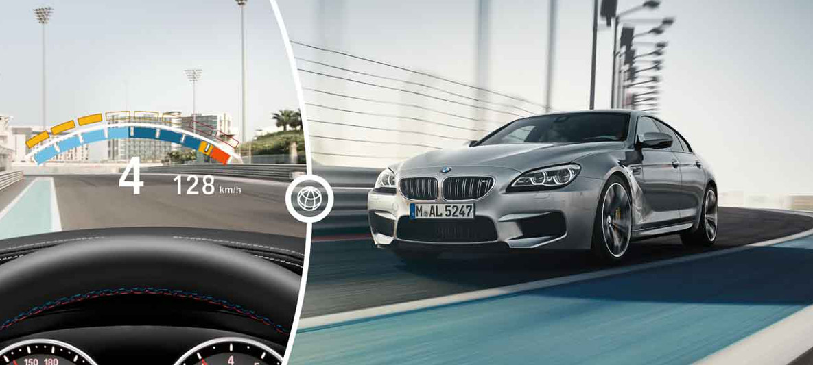 BMW Head-Up Display with M specific functions BMW Head-Up Display with M specific functions