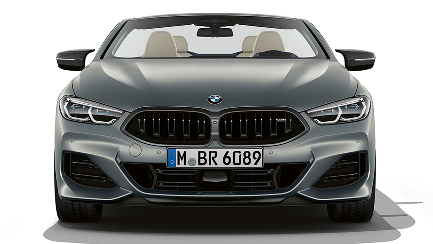 BMW M850i xDrive Convertible G14 LCI Facelift 2022 front view