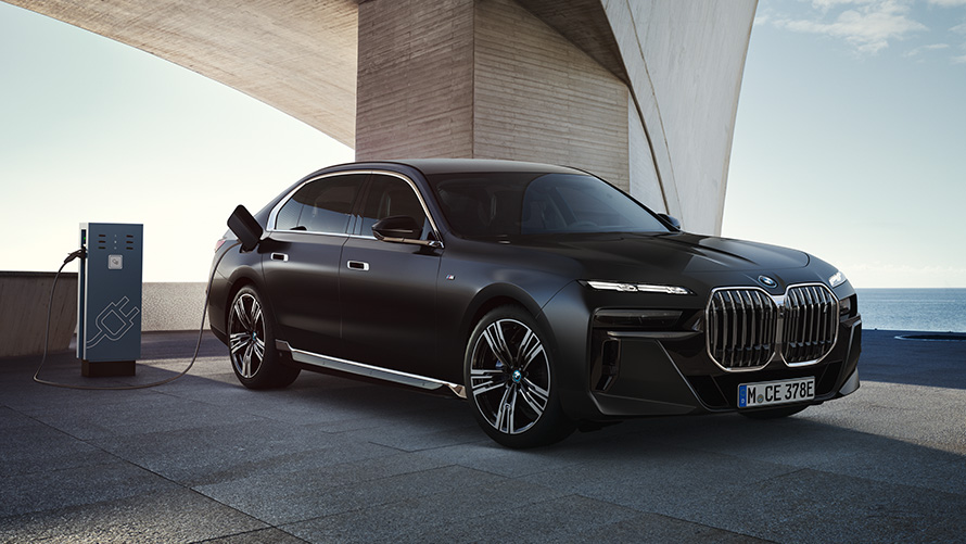 BMW Corporate Sales companies corporate clients BMW parking on the street