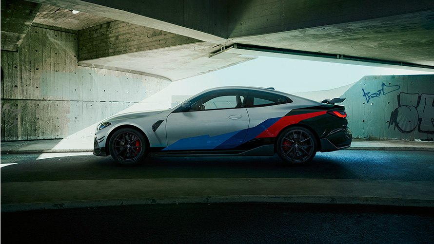 BMW M Performance Parts BMW M4 G82 side view