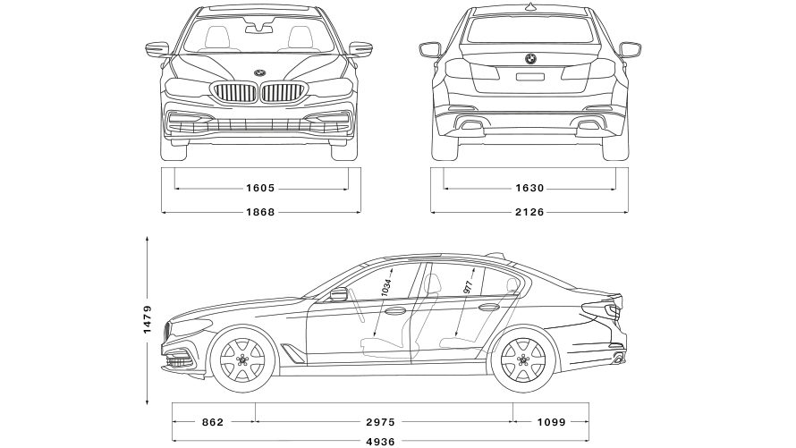 Bmw 5 Series Sedan Engines Technical Data Bmw Cc