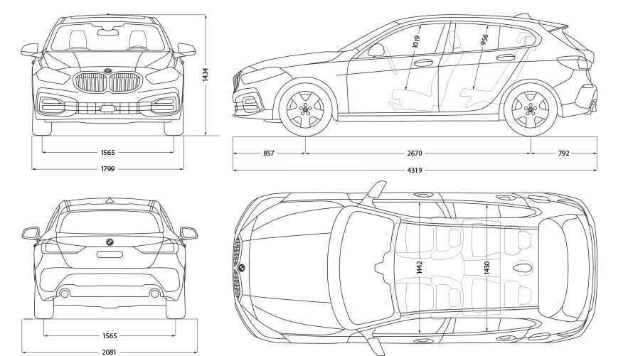 BMW 1 Series (F40) Engines & Technical Data BMW.cc