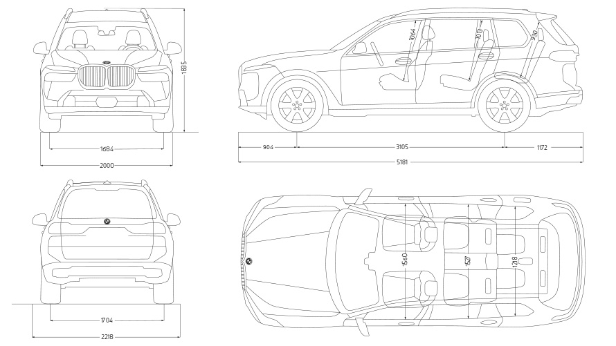 BMW X7 (G07) Engines & technical data BMW.cc