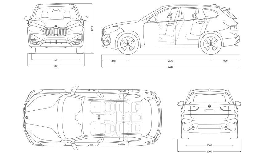 BMW X1 technical data BMW.cc