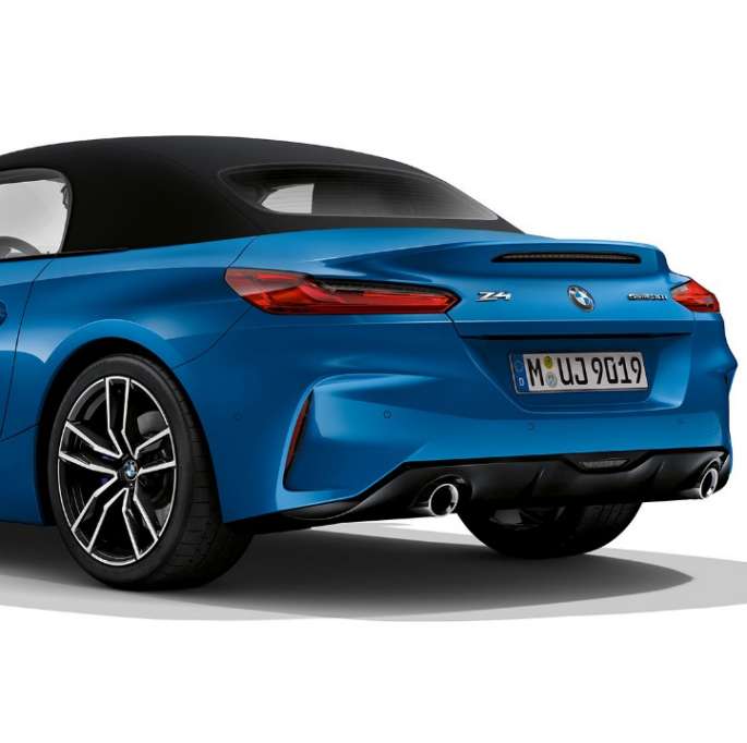 BMW Z4 Roadster Model M Sport BMW Z4 Roadster Model M Sport, three quarter rear shot